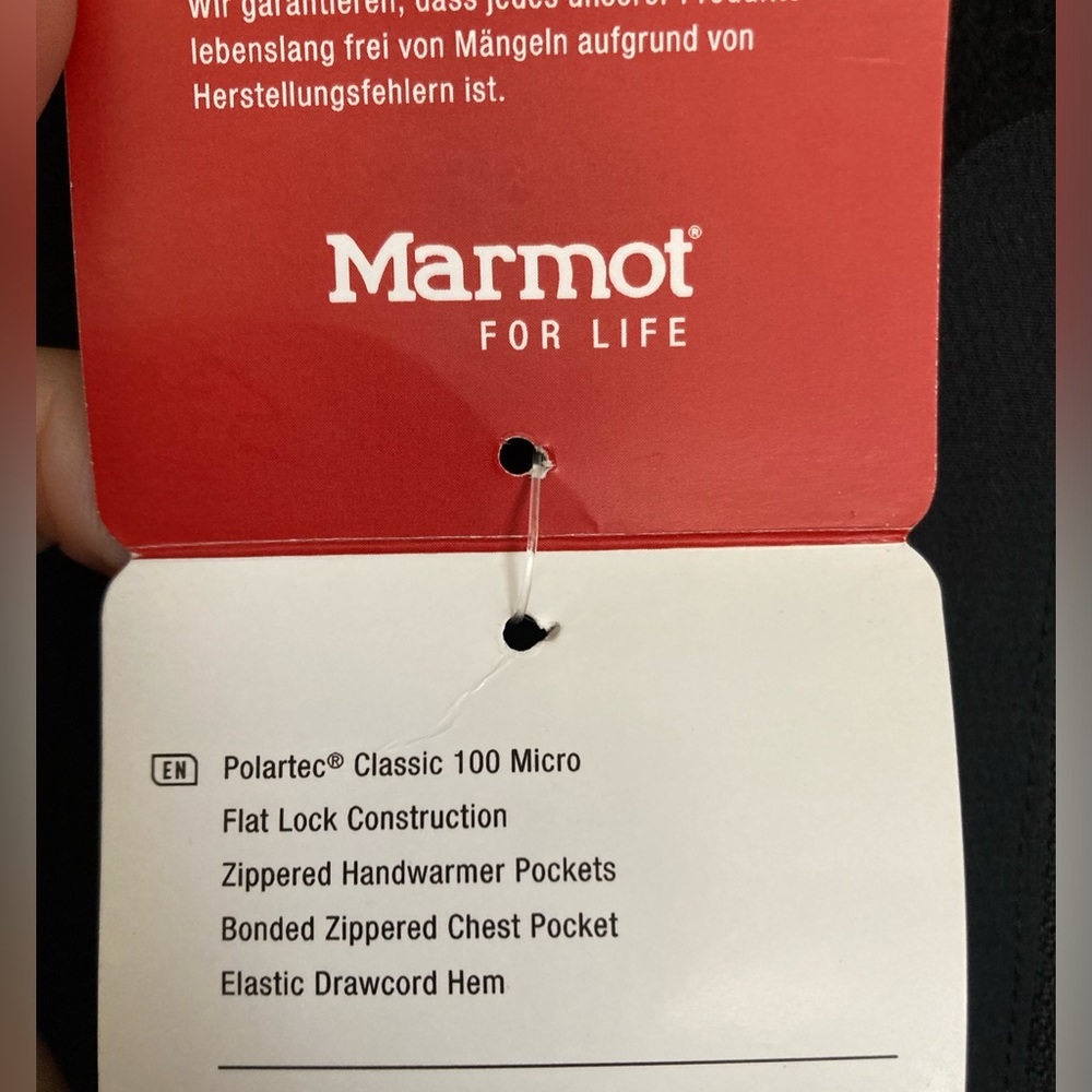 Marmot | NWT Men’s Reactor Vest Polartec Fleece Lined - Picture 4 of 6